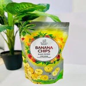 Black Pepper Banana Chips 12 x 150 Gm